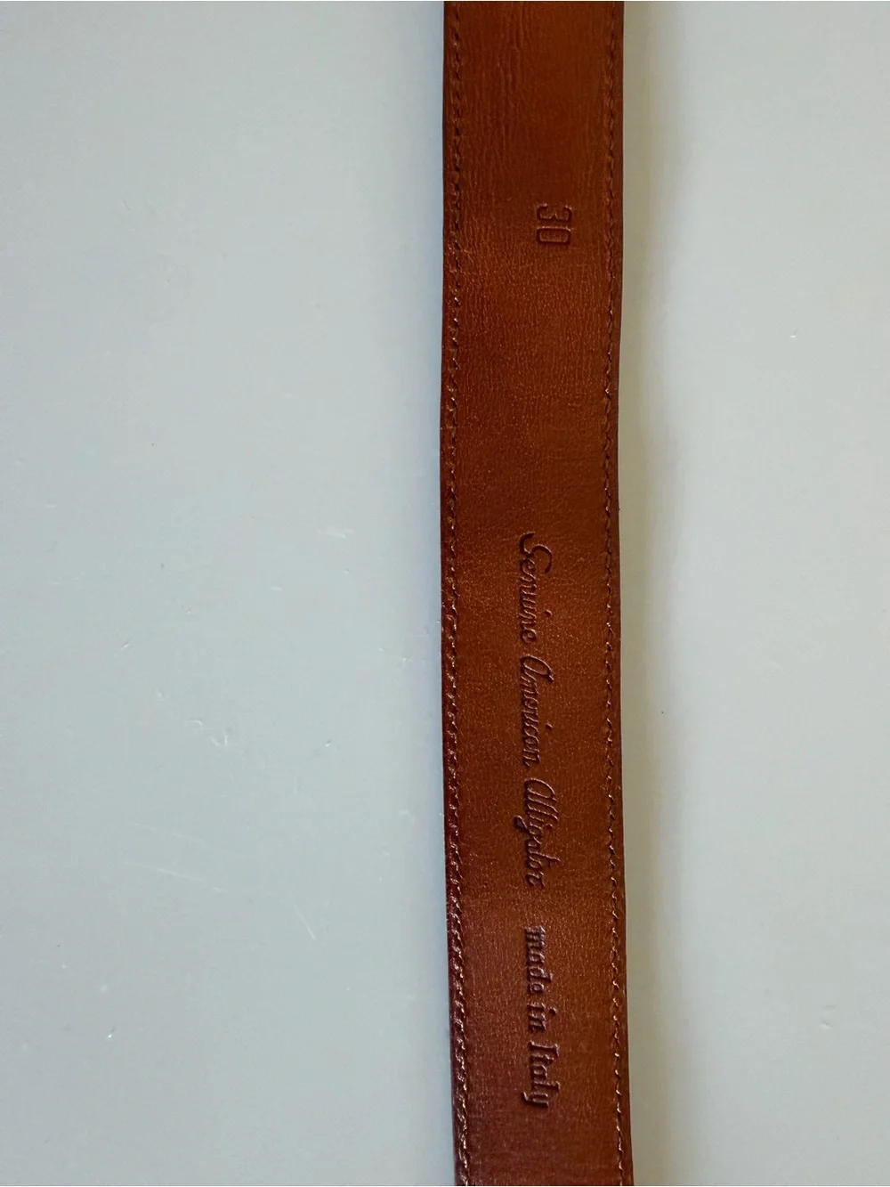 Ralph Lauren Brown women’s Waist Alligator Leather Belt size 30